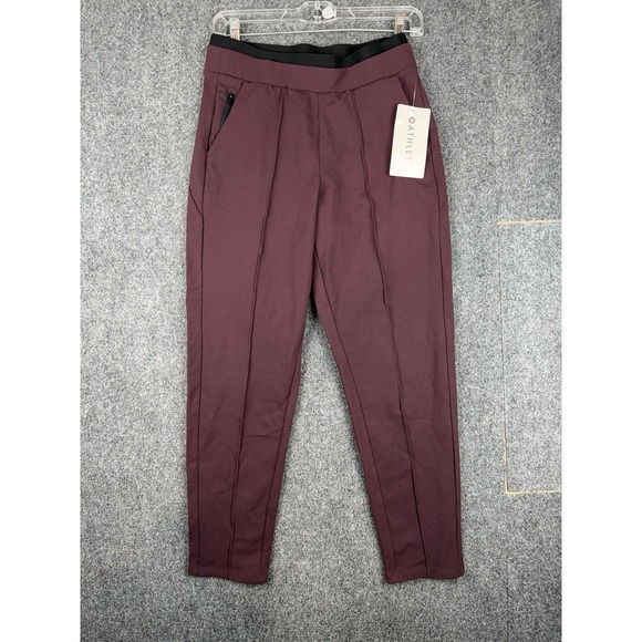 Athleta Pants - Athleta NWT Women XS Venice Pintuck Pant Spiced Cabernet NEW!